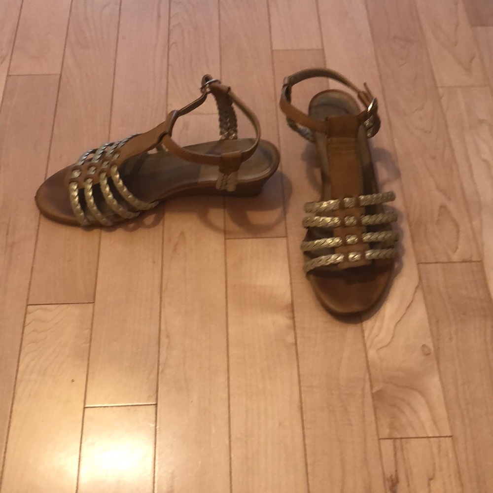 Gold Sandals